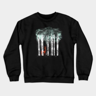 Birch Tree Forest 5 Crewneck Sweatshirt